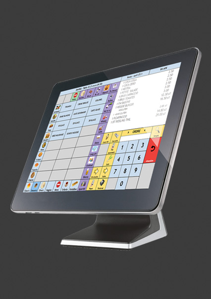 Grâce à son écran haute luminosité capacitif, son utilisation ne nécessite 
que quelques minutes de formation.